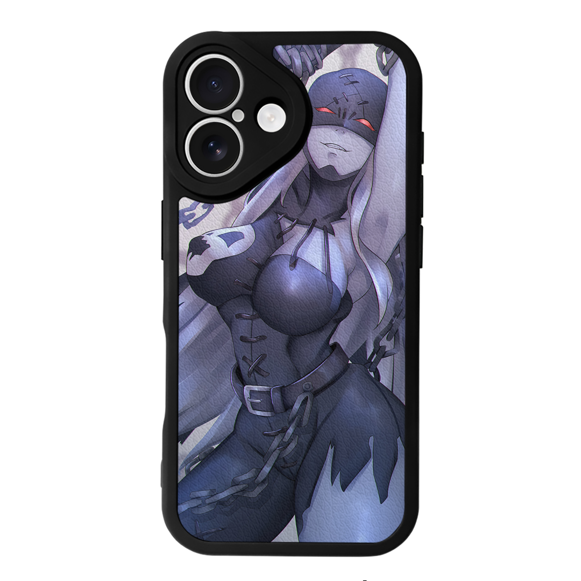 （画像用） Digimon デジタルモンスター/デジモン 【iPhone 16シリーズ対応】シリコンスマホケース（レザー調） 材質：シリコン